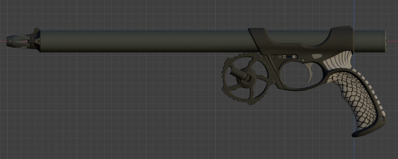 Подводное ружье Gesserk с задним расположением рукоятки